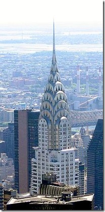 Chrysler Building New York art déco