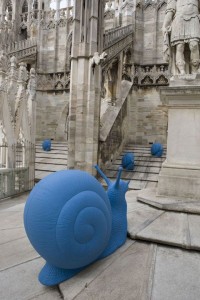 Cracking Art Group Installation Duomo Milano